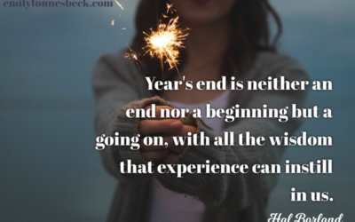 One Step at a Time – New Year’s Resolutions