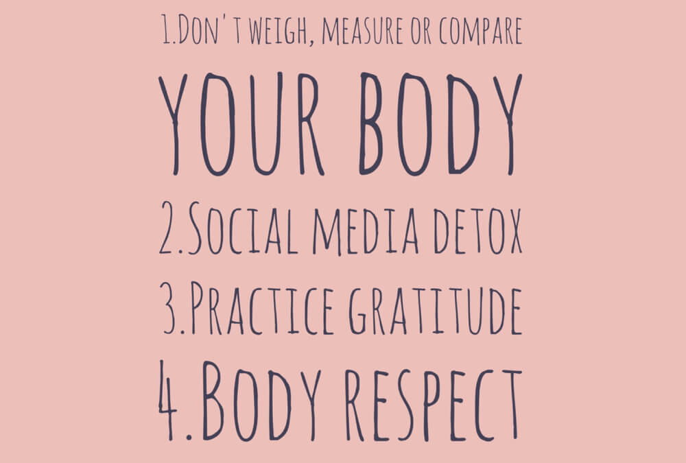 4 Tips For Body Positivity and Food Peace
