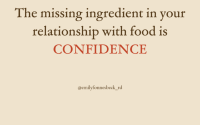 Eat Confident Foundations – the 8 skills and strategies for becoming a confident eater