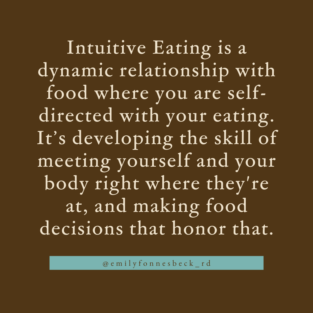dynamic relationship with food