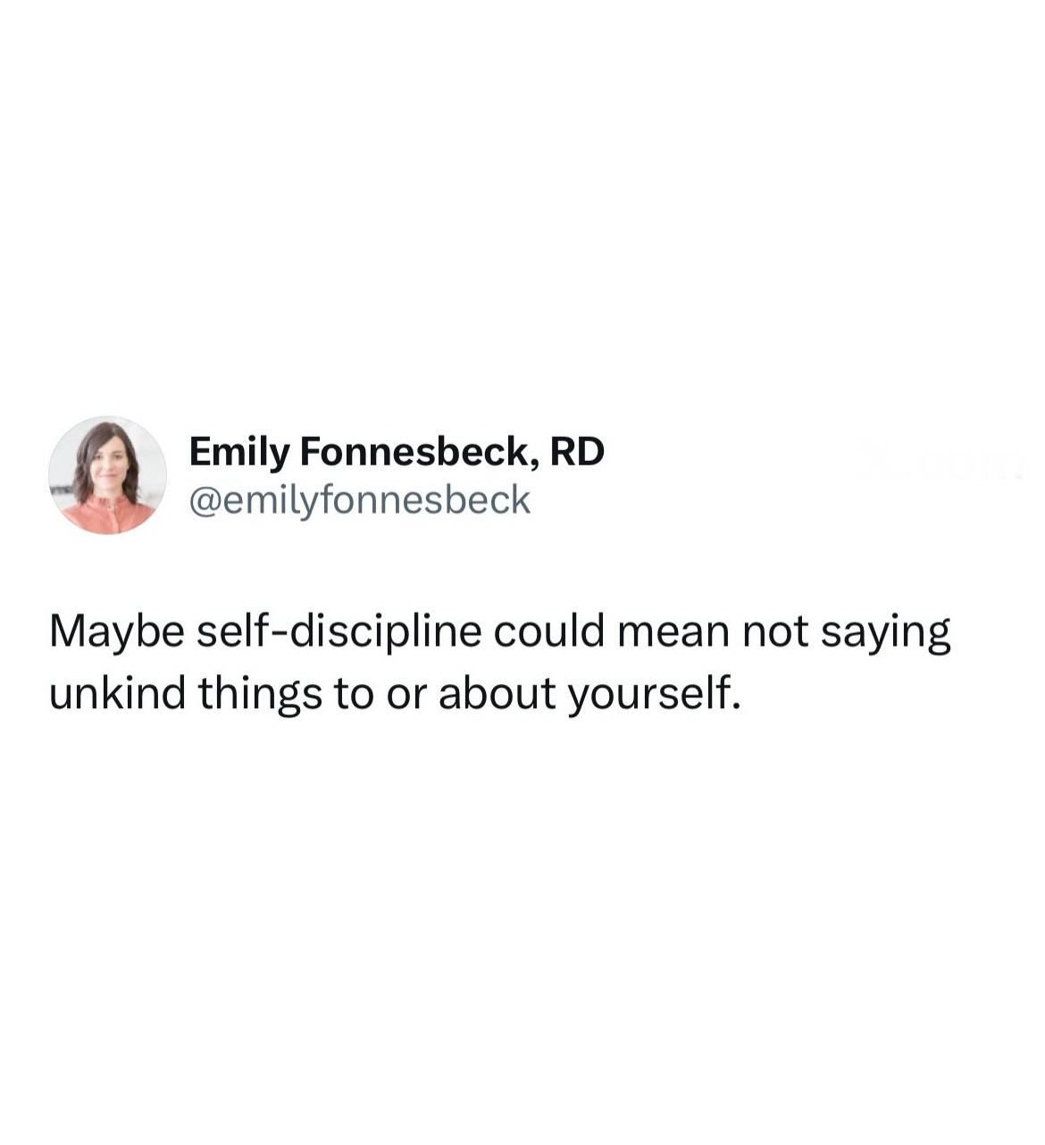 Self-discipline and self-talk